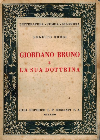 Giordano Bruno e la sua dottrina