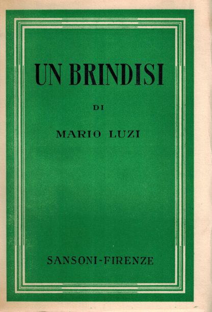 Un brindisi