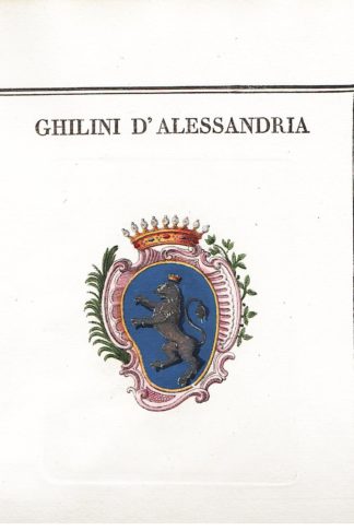 Famiglie celebri italiane: Ghilini d'Alessandria