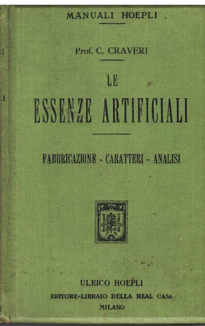 Le essenze artificiali