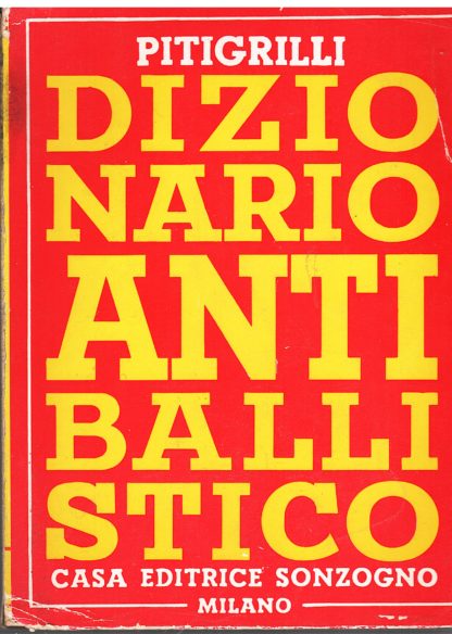 Dizionario Antiballistico