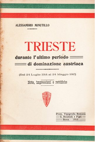 Trieste durante l'ultimo periodo di dominazione austriaca